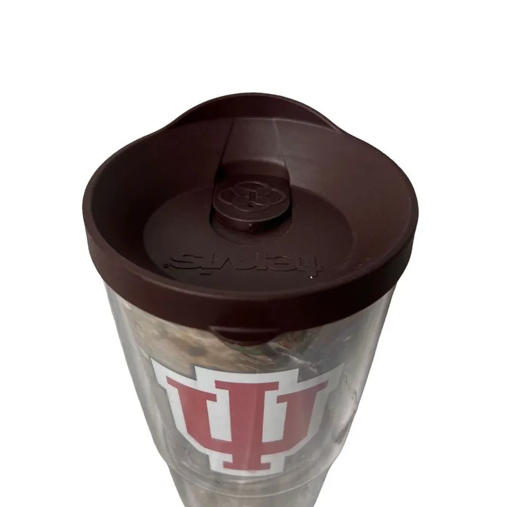 Tervis Indiana University Hoosiers RealTree Camo 24 Oz Tumbler Cup with Lid IU